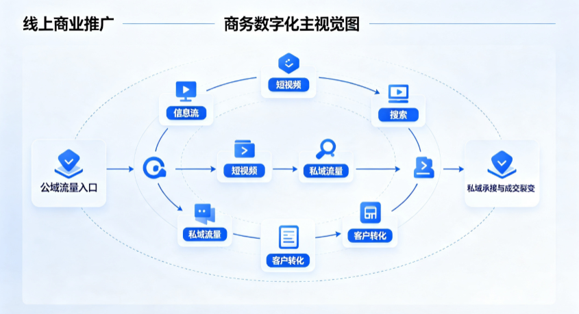 焉耆回族自治县线上商业推广怎么做？全域流量闭环搭建与低成本转化实战指南